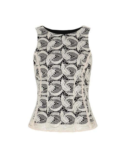 Bruuns Bazaar Gray Sleeveless Tops
