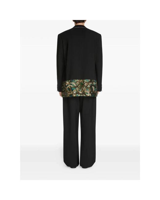 Dries Van Noten Black Blazers for men