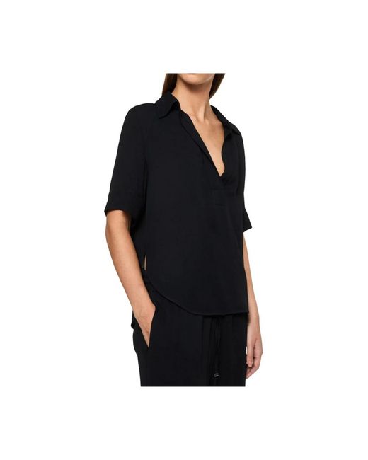Blouses & shirts > blouses Dondup en coloris Black