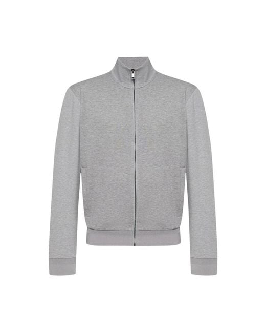 Boss Gray Zip-Throughs for men