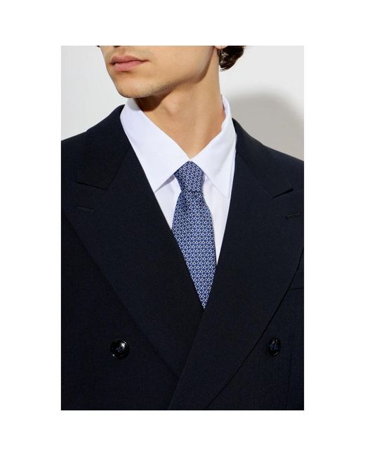 Ties Ferragamo de hombre de color Blue