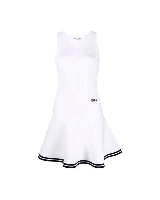 Sonia Rykiel White Short Dresses