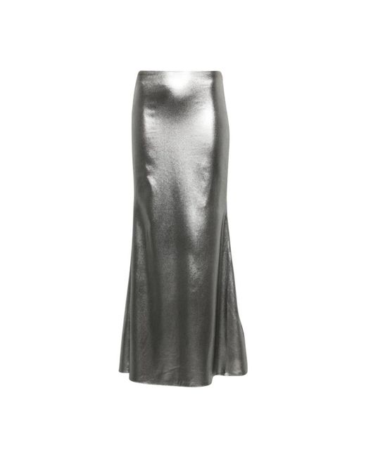 Maxi Skirts ROTATE BIRGER CHRISTENSEN de color Gray