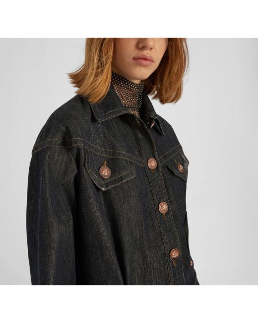 Genny Denim Jacket in het Black