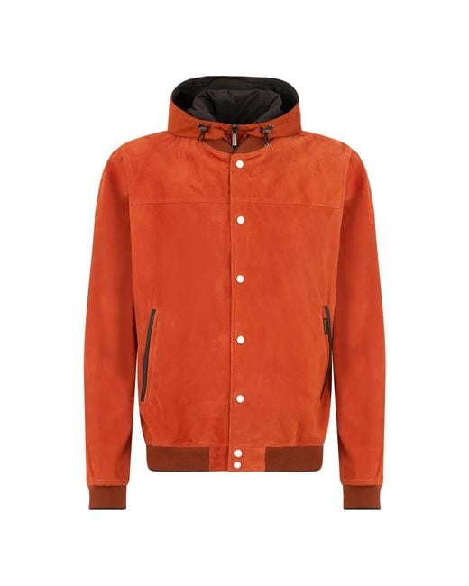 Light Jackets Moorer pour homme en coloris Orange