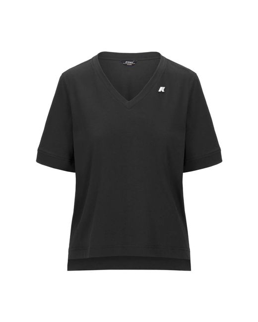 K-Way Black T-Shirts