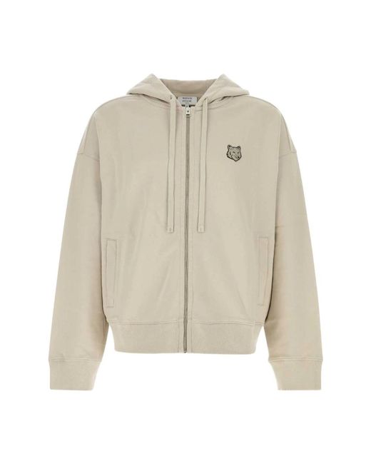 Zip-Throughs Maison Kitsuné de hombre de color Natural