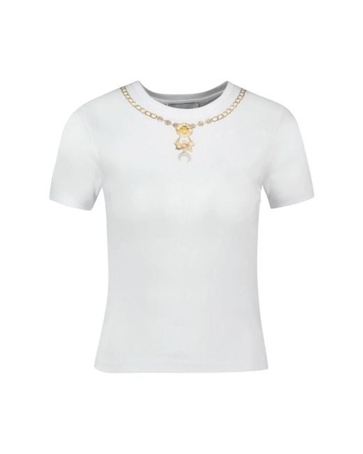 MARINE SERRE White T-Shirts