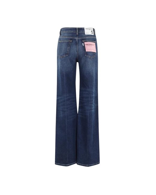 Department 5 Blue Wide Jeans