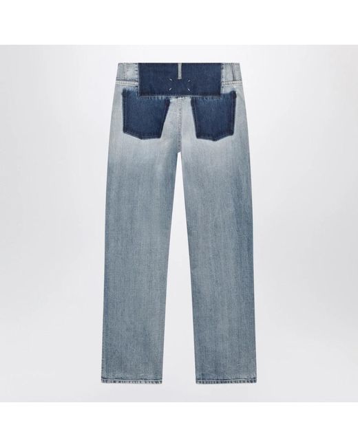 Maison Margiela Blue Straight Fit Jeans for men
