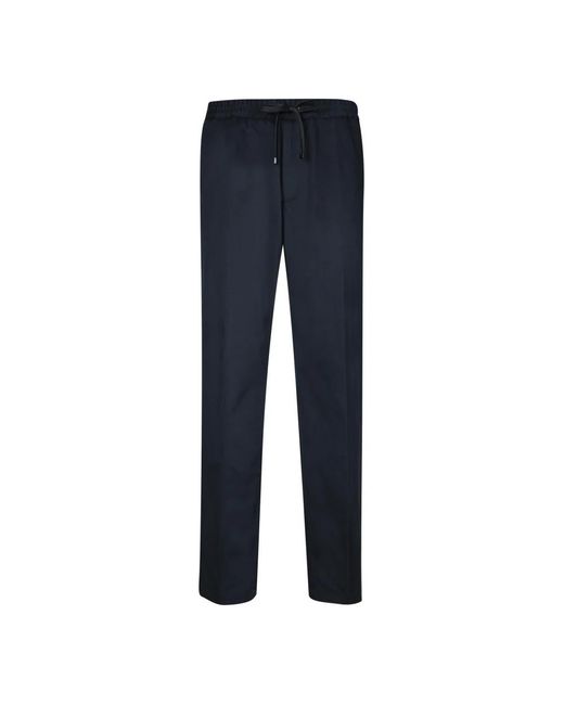 Moncler Katoenen Joggingbroek in het Blue voor heren