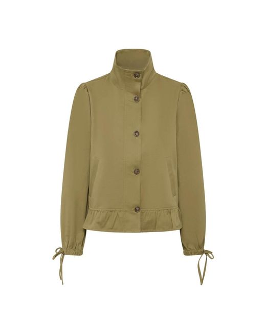 Light Jackets Cream en coloris Green