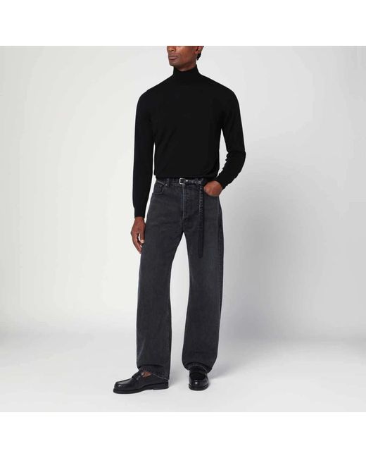 Drumohr Black Turtlenecks for men