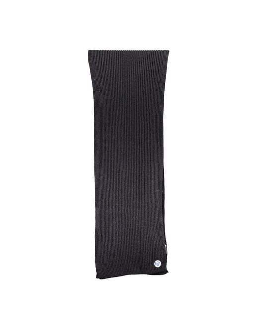 North Sails Black Winter Scarves for men