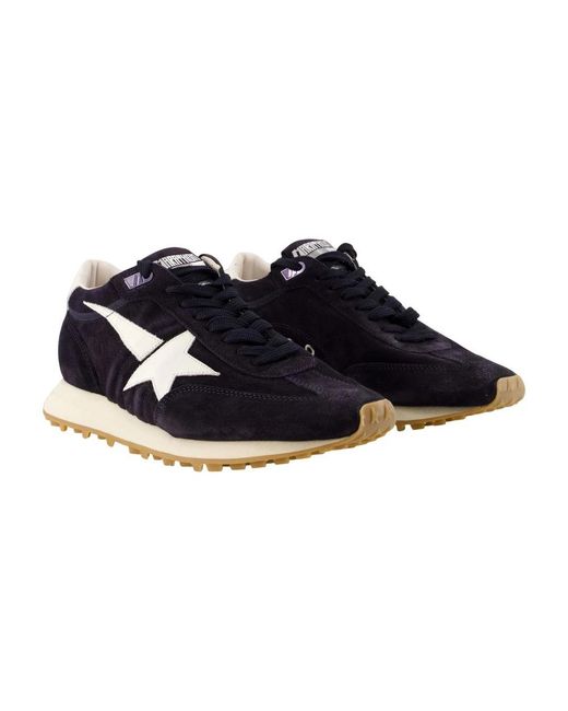 Golden Goose Deluxe Brand Blue Sneakers