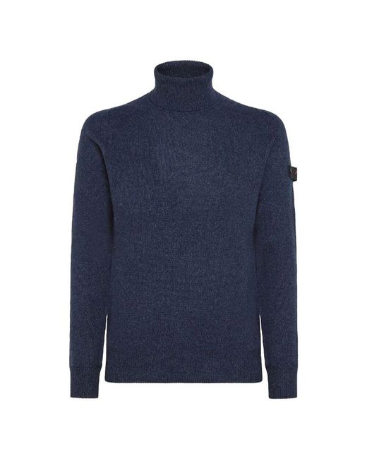 Peuterey Dunkelblaue pullover in Blue für Herren