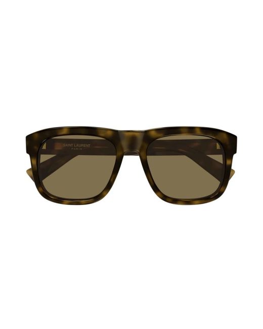 Saint Laurent Brown Sunglasses for men