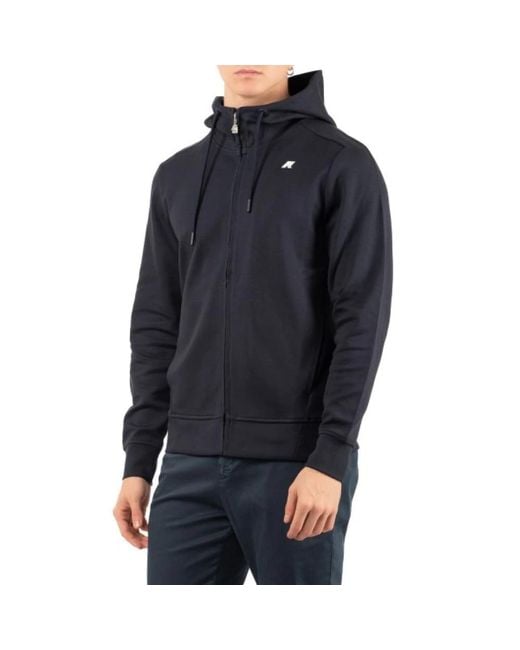 Zip-Throughs K-Way de hombre de color Blue