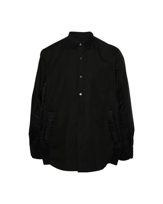 Sacai Black Casual Shirts for men