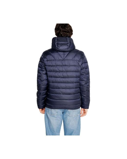 Napapijri Blue Winter Jackets for men