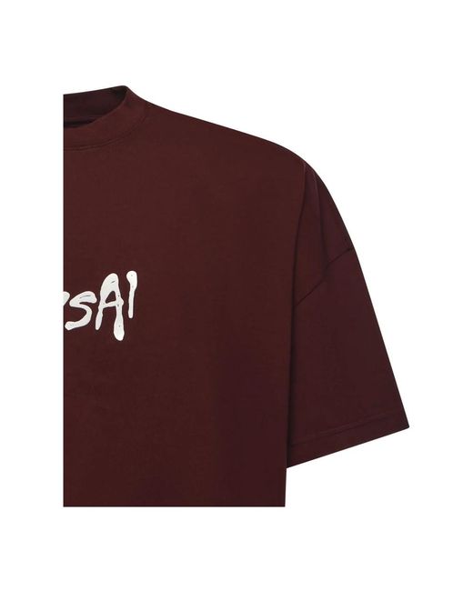 Bonsai T-Shirt in Red für Herren