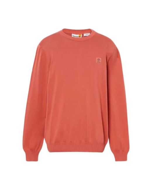 Knitwear > round-neck knitwear Timberland pour homme en coloris Pink