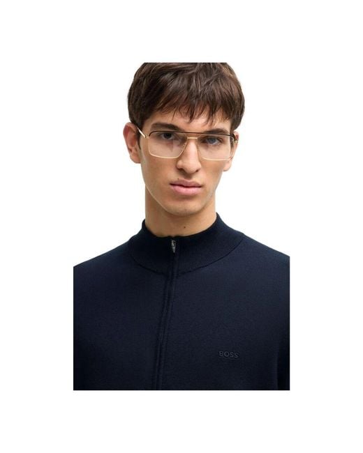 Cardigans Boss de hombre de color Blue