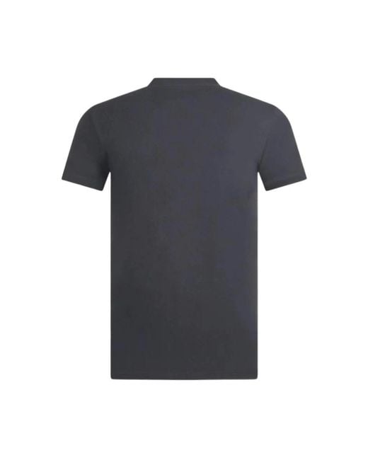 DSquared² Tops ,Grijs ,Katoen Casual Katoenen T-Shirt in het Black voor heren