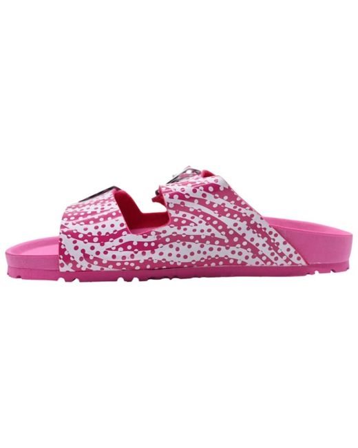 Shoes > flip flops & sliders > sliders Manila Grace en coloris Pink