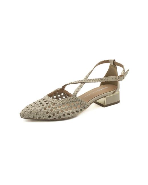 Gioseppo Metallic High Heel Sandals