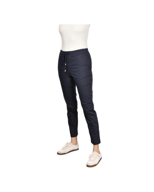 Gran Sasso Blue Slim-Fit Trousers