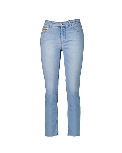Cambio Blue Slim-fit jeans