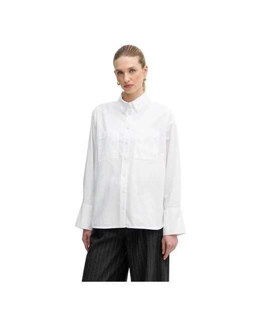 Barbour Overhemden ,Wit ,Katoen Wren Shirt in het White