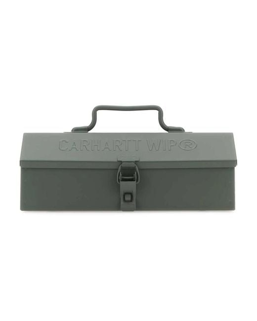 Carhartt Black Graphite stainless steel tour tool box