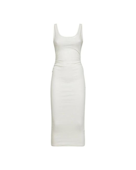 Mc2 Saint Barth White Midi Dresses