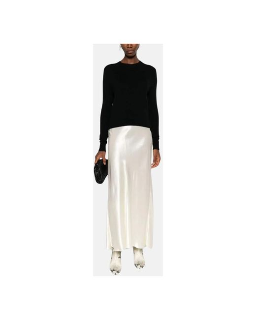 Forte_forte Black Round-Neck Knitwear