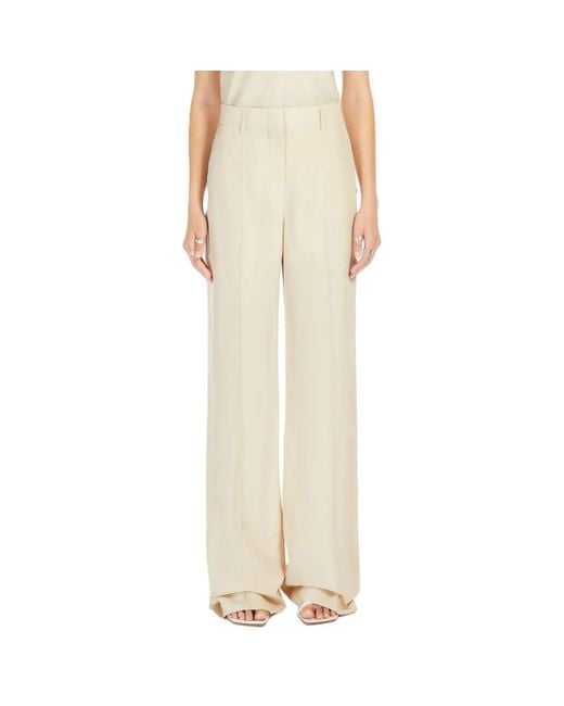 Max Mara Natural Wide Trousers