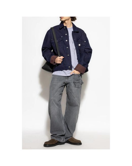 J.W. Anderson Blue Denim Jackets for men