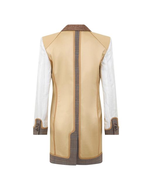 Moschino Coats in het Natural