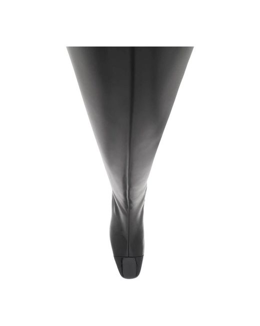 CAREL PARIS Black Malaga hohe stiefel mit kubanischem absatz