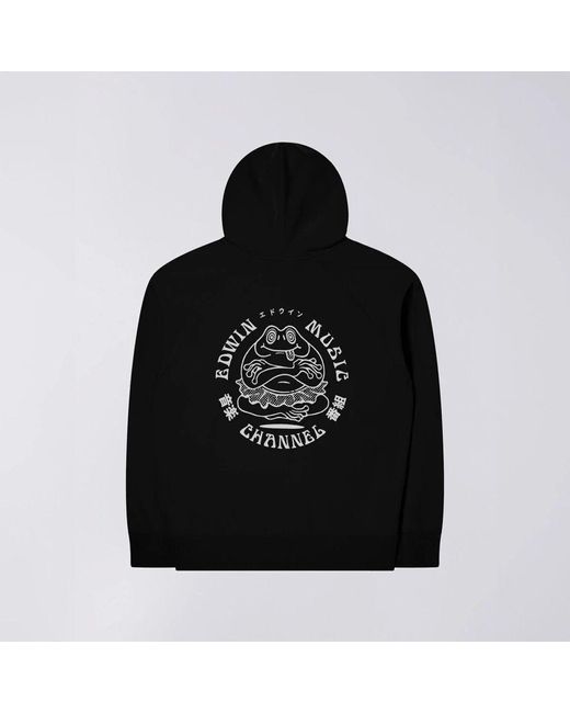 Hoodies di Edwin in Black da Uomo