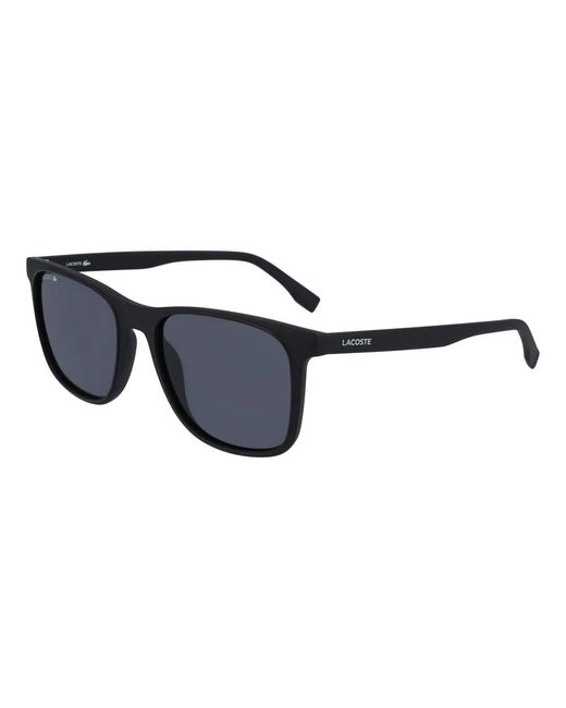 Lacoste L882s sonnenbrille, schwarz/grau, größe 55/18/145 in Black für Herren