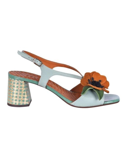 Chie Mihara Blue High Heel Sandals