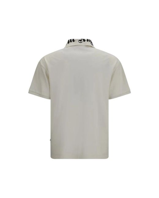 Palm Angels Gray Polo Shirts for men