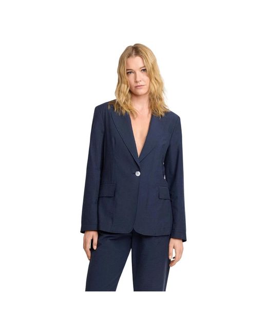 Kocca Jassen ,Blauw ,Dress To Impress Blazer in het Blue