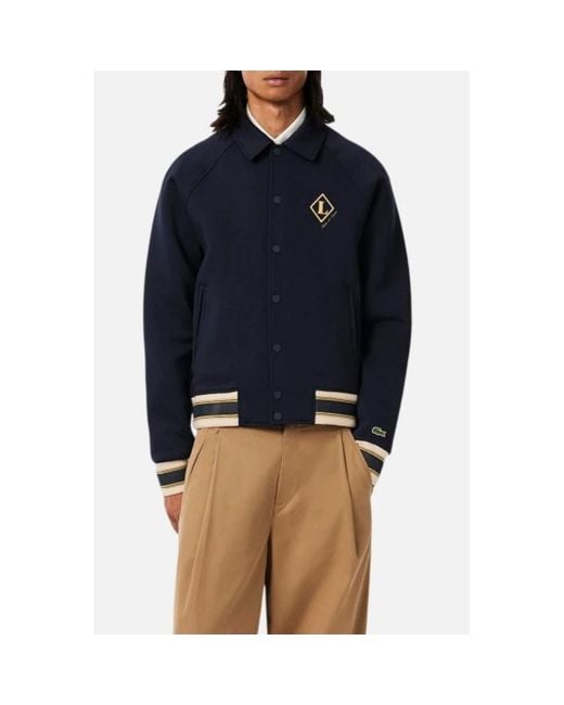 Bomber Jackets Lacoste de hombre de color Blue