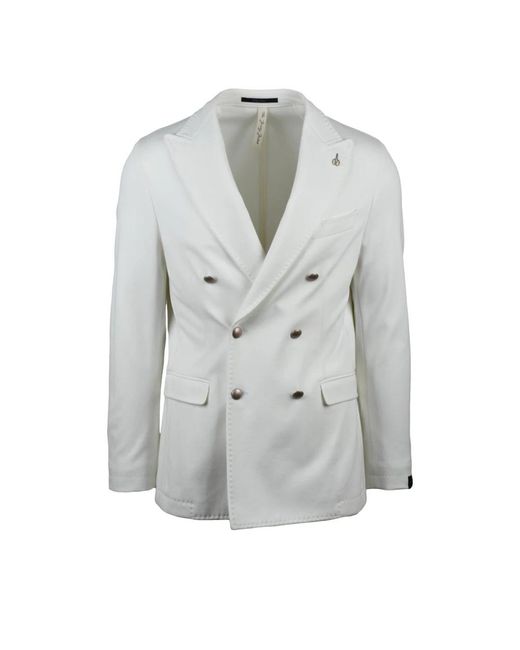 Paoloni Gray Blazers for men