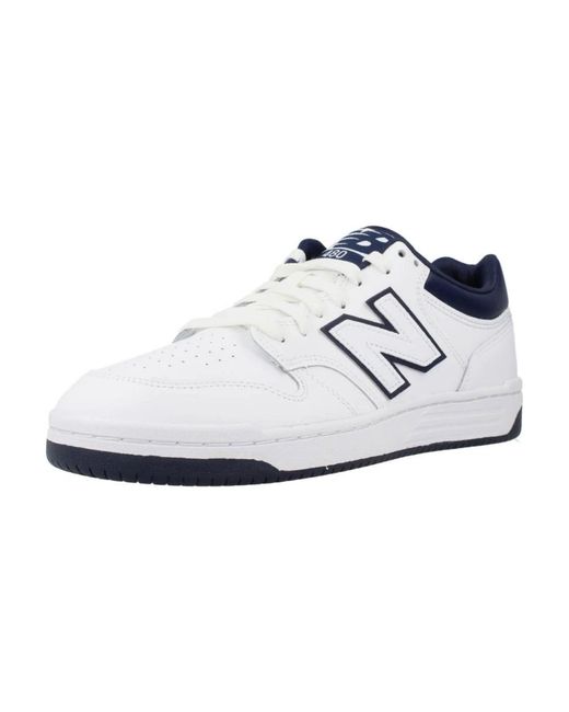New Balance White Sneakers for men