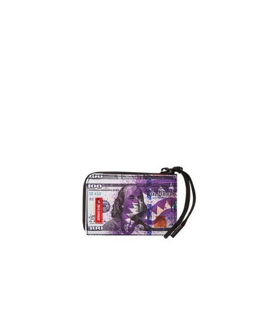 Wallets & Cardholders Sprayground de color Purple