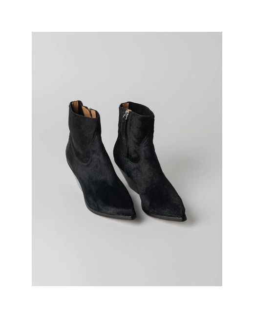 Buttero Black Cowboy & Biker Boots